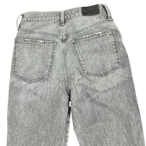 Madewell The Perfect Vintage Jean Women's 26 Black Wash High Rise Straight Leg - Picture 6 of 7